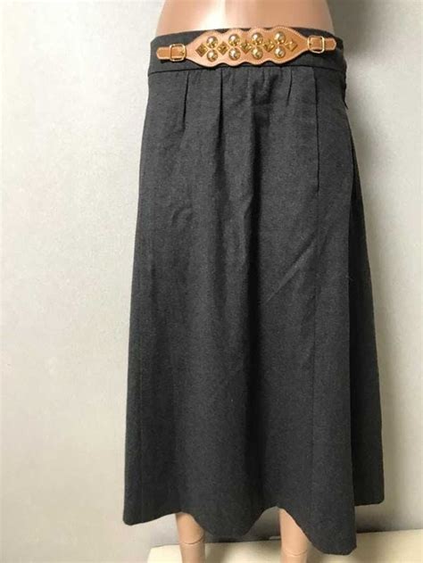 vintage hermes paris skirt|Pre.